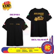 Bulldozer Operator CAT D8R T-Shirt Free Your Name DB Distro T-Shirt