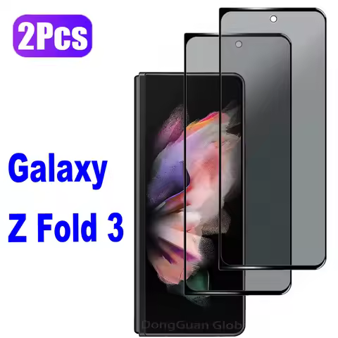 Anti Spy Tempered Glass For Samsung Galaxy Z Fold 3 Z Fold 4 Z Fold 5 2 6 Privacy Screen Protector