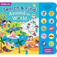 Search & Find 10 Button Sound Books - Around the World