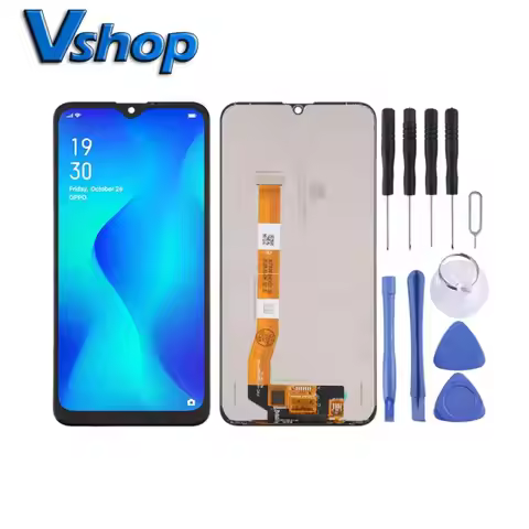 Realme C2 LCD Screen and Digitizer Full Assembly for OPPO A1k LCD Display Touch Screen Mobile Phone 