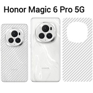 Honor Magic6 Pro 5Gตรงรุ่น(พร้อมส่งในไทย)ฟิล์มหลังเคฟล่าHonor Magic 6 Pro 5G