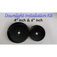 ENZIO DOWNLIGHT INSTALLATION KIT HIGH CARBON STEEL HOLE SAW (4'' INCH 114MM & 6''INCH 150MM)