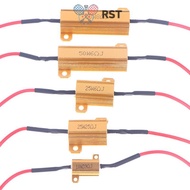 RunSabailTWO 2Sets Car LED Canbus Decoder 10/25/50W 6/8/25/39Ohm Load For Auto Turn Signal Lantern L