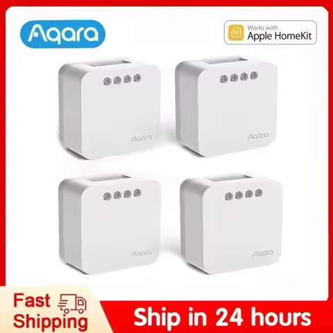 Aqara Single Channel Control Module T1 Zigbee 3.0 Wireless Relay Controller 1 Channel No Neutral Rem