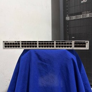 Switch Hub Cisco Catalyst 9300 48TA Dual PSU 48 Port Gigabit w 10G Module SFP Web Based Managed