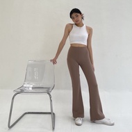 Flare Pants - Highwaist Flare Pants - Highwaist Kulot Cutbray Scuba