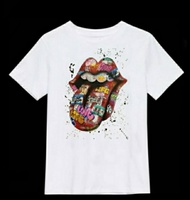 T-SHIRT KAOS DISTRO BAND ROLLING STONE