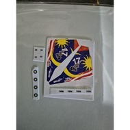 [Ready Stock] water decal TUDM /RMAF Mig29 Smokey Bandits Scale 1/144