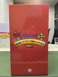 Bearbrick 招財貓400% 梅金發光