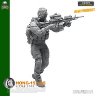 1/35 Resin Figure Model Kits Resin Soldier self-assembled Hong-15