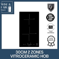 EF 30CM 2 ZONES VITROCERAMIC HOB