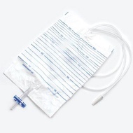 URINE BAG WITH T-VALVE 2000ML 3PCS