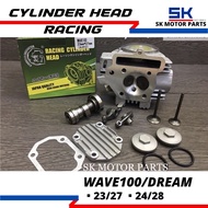 Racing Head Ex5 Dream/Wave100(23/27)(24/28)Complete Set(head racing ex5 spec53 spec56 combo set ex5 