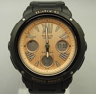 CASIO 卡西歐  Baby-G BGA-153M Digiana 黑色 x 粉紅色 石英電池
