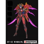 Ready Stock Bingotoys BT-02 Windgirl Windgirl Wind Female Deformation Toy Model