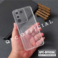 Vivo V29E Pro Card Case Clear Card Slot Case Vivo V29E