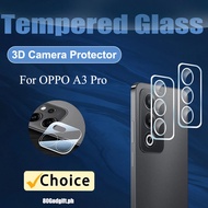 3D Tempered Glass Lens Protector for OPPO A3 Pro 9H 8K Glass Camera Film for OPPO A3 A6 A5 Pro A5x A