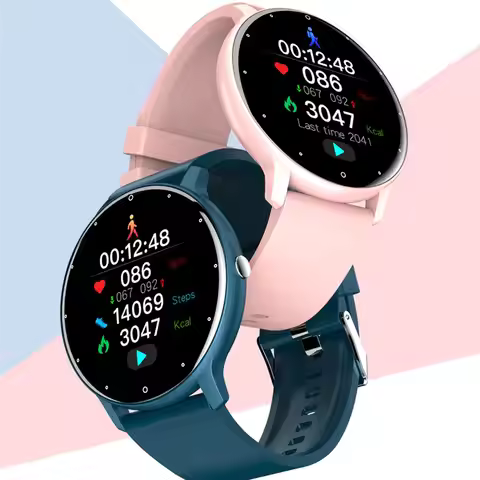 Hot ZL02 Smart Watch Full Screen Sport Fitness Watch IP67 Waterproof Information Reminder Multifunct