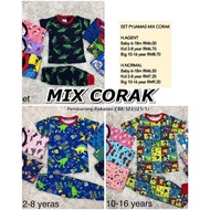 [BORONG RM7.20 X 2-8 YEAR ] MIX RANDOM CORAK PEMBORONG PAKAIAN KANAK2 / BORONG BAJU BUDAK