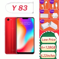Y83 4G network 6+128G 6.22-inch  qualified smartphone dual card dual standby full network communicat