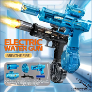 SUPERMARKET Mainan Anak Laki Laki / Pistolan Air Elektrik Otomatis Breathe Fire Electric Water Gun U
