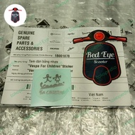 57G Original "Vespa For Children" Sticker