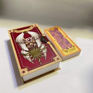 Card Captor Sakura Card Cosplay Cardcaptor Kinomoto Tarot Book With Clow Cards Magic Book 1 Set In B