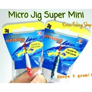 Mini Metal Jig 3 grams Super Mini