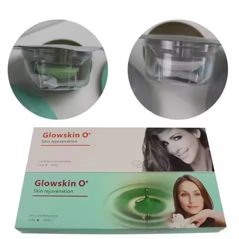 Glowskin O+ CO2 Bubble Oxygenation Pods RF Skin Tightening Oxygen Facial Pods For Skin Whitening For