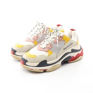 【二手】BALENCIAGATriple S 運動鞋 524038 皮革 Triple S 二手女款 A