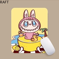 RAFT ตัวการ์ตูนบู แผ่นรองเมาส์เวลา BU กันน้ำกันน้ำได้ แผ่นรองโต๊ะ แผ่นรองเมาส์ขนาดใหญ่ เสื่อโต๊ะคอมพ