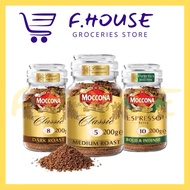 MOCCONA Freeze Dried Instant Coffee Jar (200g)