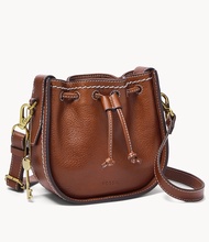 Fossil Palmer Convertible Belt Bag Brown Leather ZB6500200