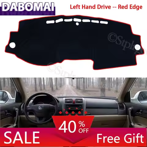 Anti-Slip Mat Dashboard Cover Sunshade Dashmat Carpet Accessories CR V CRV for Honda CR-V RE1~RE5 RE