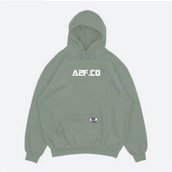 A2f- Premium Jumper Hoodie with Simple Motif A2F Font F3 - Men and Women L to XXL