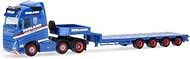 Herpa Truck Model Volvo FH GL 2020 6 x 2 Semi Low Load Seeland Semi-Low Trailer Miniature in Scale 1