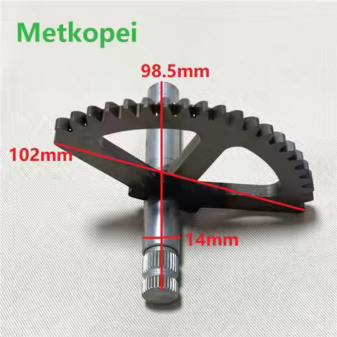 AG100 Kick Shaft Pinion Start Gear Transmission Axle For Suzuki AG50 Sepia zz V100 Scooter ATV Part 