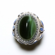 Taiwan Opal Ring I Found The Smile In The Eye Gme 78 Men's 13+Circumference Jade Old Mine