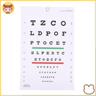 aosun Premium Snellen Eye Chart Wall Chart Plastic Waterproof Snellen Charts For Eye Test Exams EN