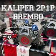 BREMBO 2P 2 Piston 1 Pin Universal Caliper Brembo 2P Original Italy 2P1P