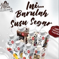 FARM FRESH UHT KURMA CHOCOLATE FRESH CAFE LATTE STRAWBERRY MIXBERRY MANGO 200ML X 24 BOX