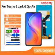 smhdmy Ori Display For Tecno Spark 6 Go 6 Air LCD Touch Screen Replacement