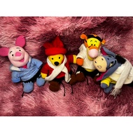 Friends Pooh Piglet Tiger Eeyore Doll Winter Costume