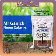 HMC BABA Mr Ganick Neem Cake Enhanced Formulation (1KG) Gardening Soften Soil