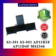 Acer Aspire S3-391 S3-951 AP11D3F AP11D4F MS2346 3ICP5/65/88 3ICP5/67/90 Replacement