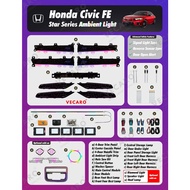 Honda Civic FE Star Series Oem Ambient Light - Plug & Play