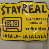 Stayreal 錄音帶 黃色 地墊 地毯