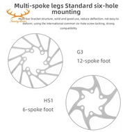 [Redpowderyan.] G3 Mountain Road Bicycle Brake Disc Rotor Bike Disc Brake Rotor with 6 Bolts Ultrali