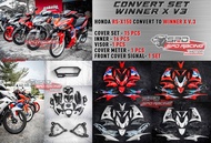 Cover set Winner X V3/ Convert Set Winner X V3 / Honda RS-X150 PNP Winner X V3 Convert Set ORIGINAL HONDA VN