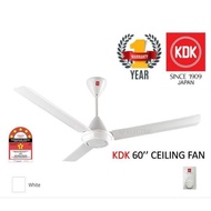 KDK Ceiling Fan KDK-K15VO 3 Blade 150cm/60" (2 unit)